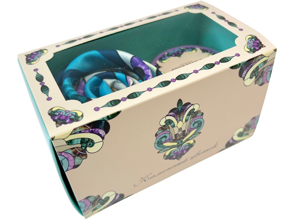 Набор: платок Царевна Лебедь и свеча Вдохновение