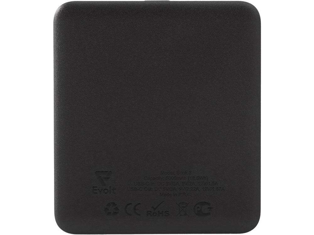 Внешний аккумулятор Brick 5 с быстрой зарядкой PD, 5000 мАч