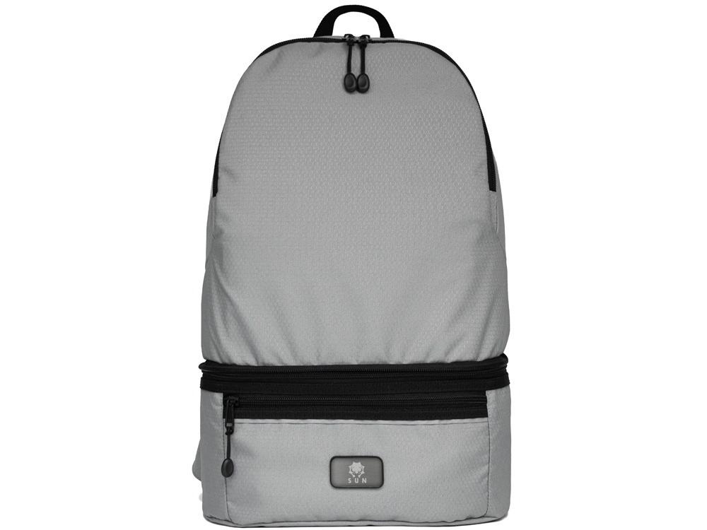 Рюкзак-трансформер 2-в-1 Athletica водостойкий с поясной сумкой из переработанного пластика