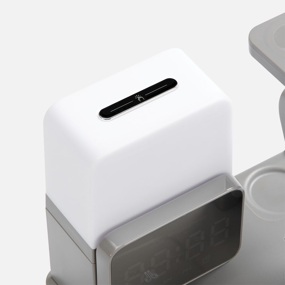 Зарядная станция с электронными часами и подсветкой Large Charge ver.3