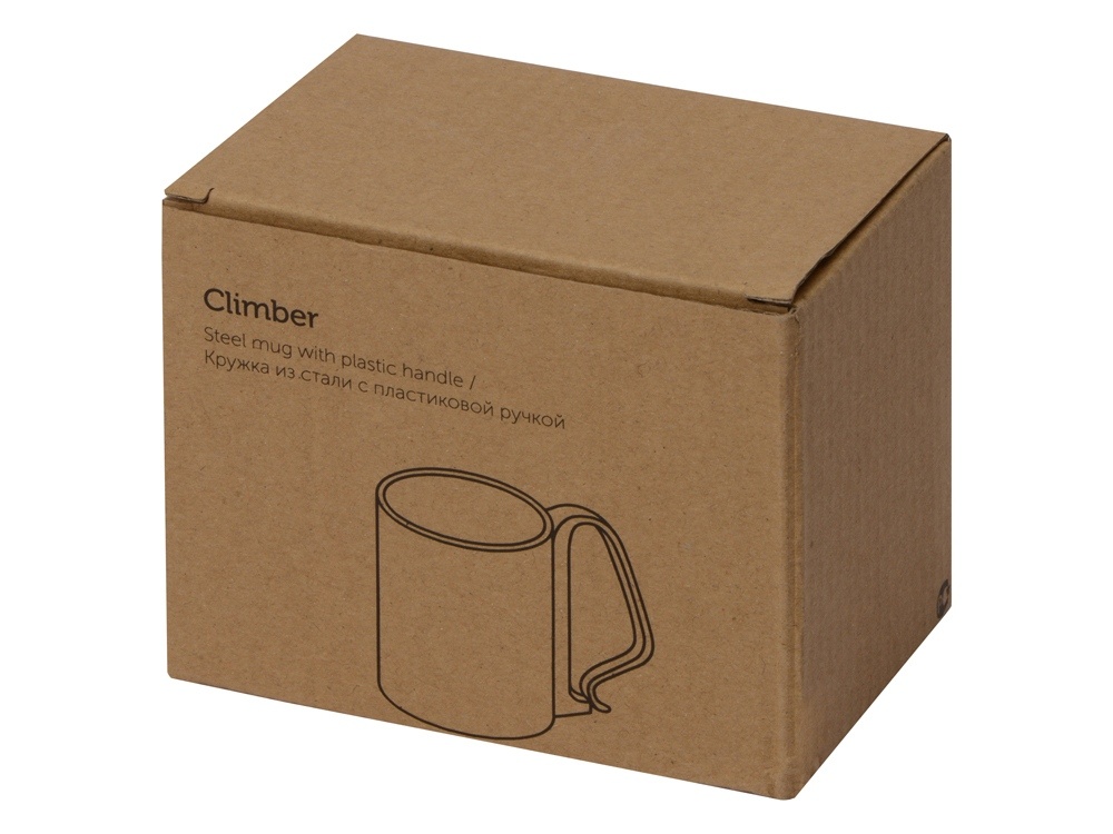 Стальная кружка с двойными стенками Climber