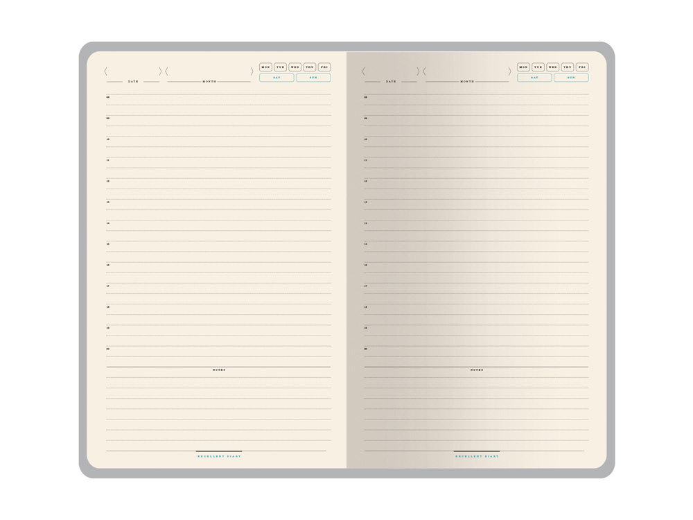 Ежедневник недатированный А5 CHELSEA