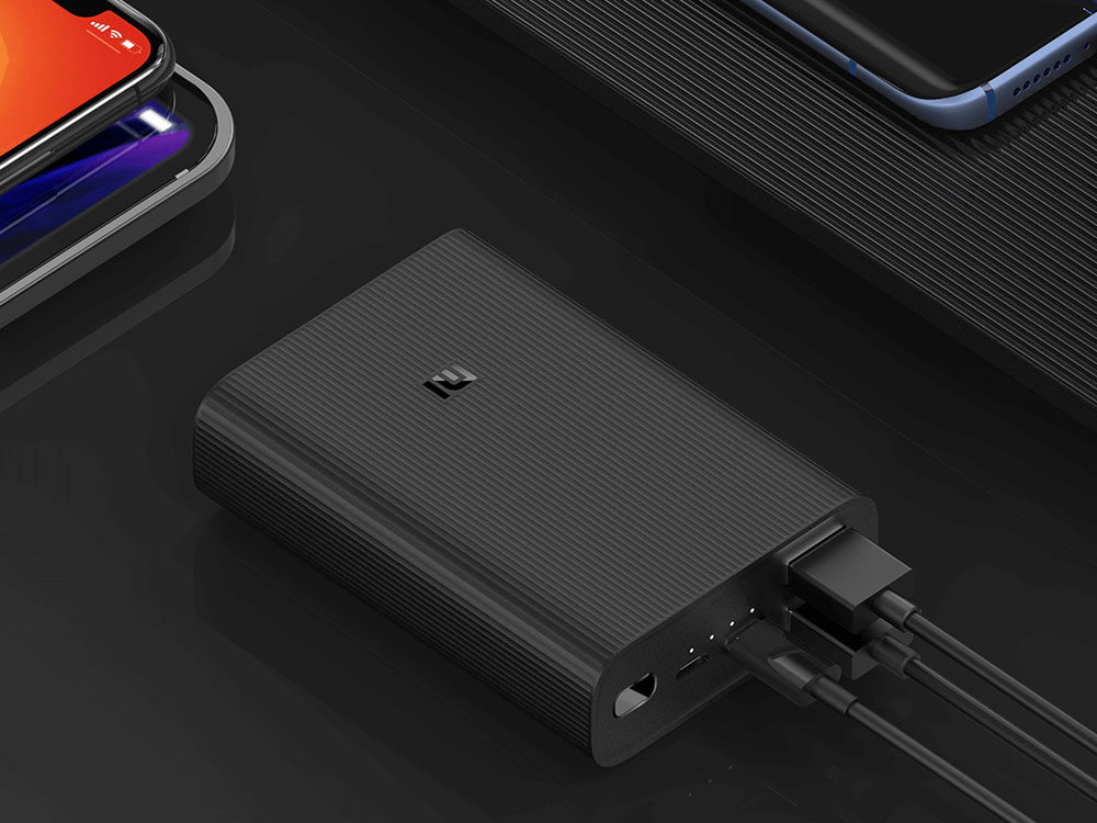 Внешний аккумулятор Mi Power Bank 3 Ultra compact, 10000 мАч