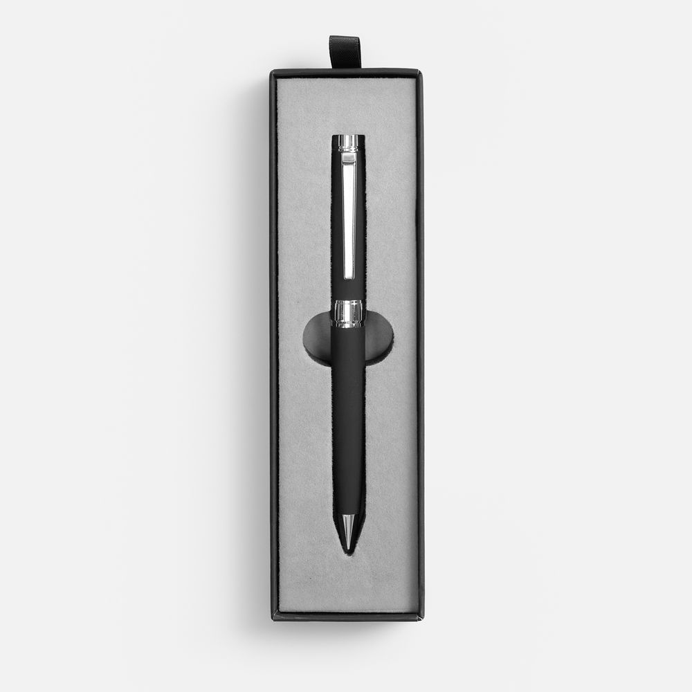 Ручка шариковая Broad Ring Soft Touch в футляре