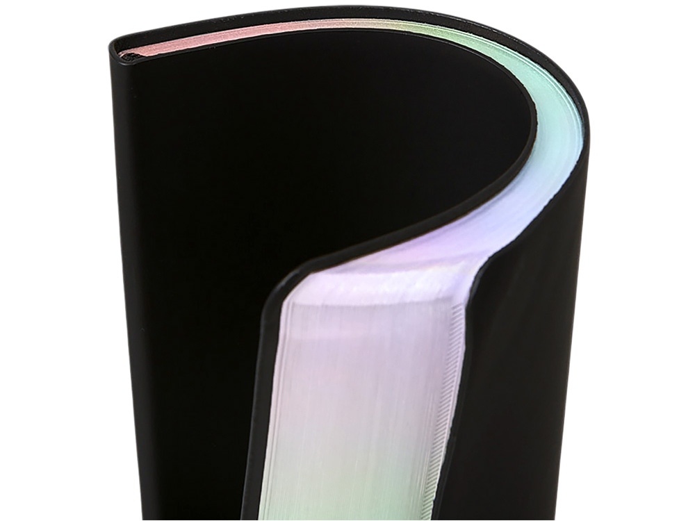 Блокнот А5 в гибкой обложке Fellini с голографическим срезом