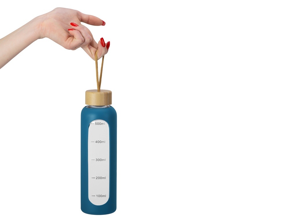 Бутылка из боросиликатного стекла Hangy, 550 мл