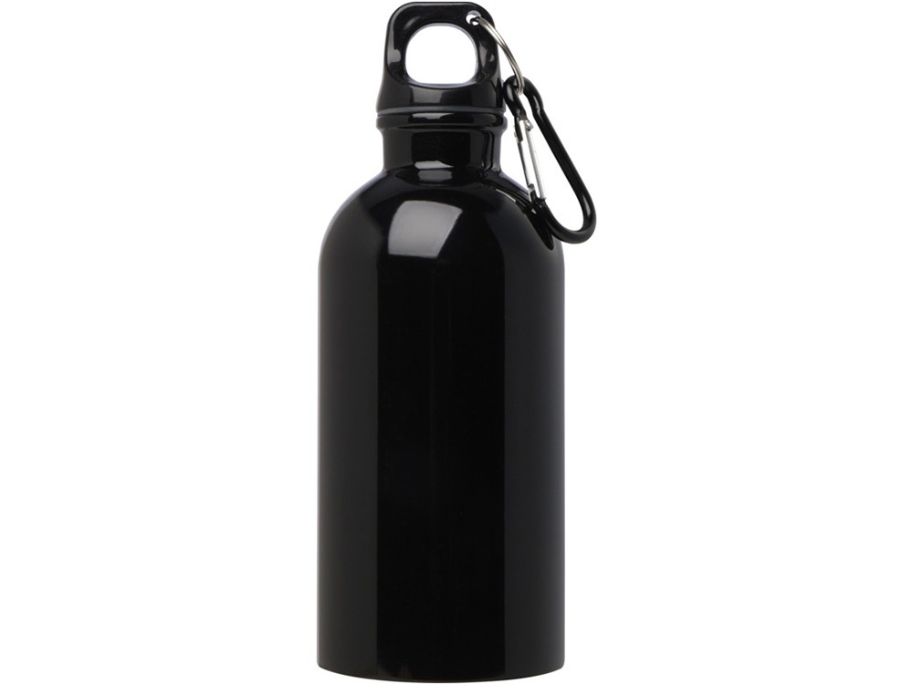 Одностенная бутылка для воды с карабином Oregon, 400 мл