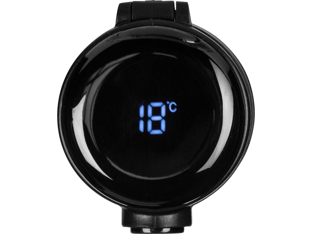 Вакуумная термокружка с индикатором и медной изоляцией Bravo, тубус, 400 мл