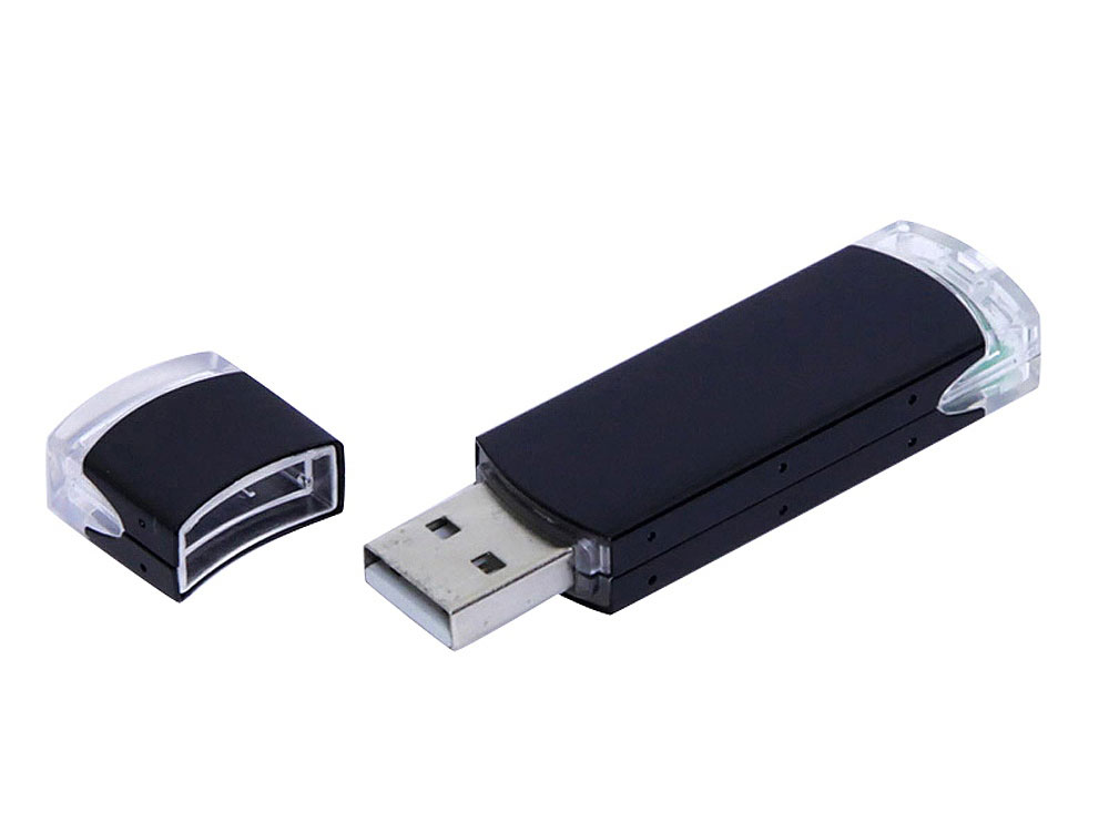 Флеш-накопитель USB 2.0 на 8 Гб классического прямоугольного дизайна для промоакций