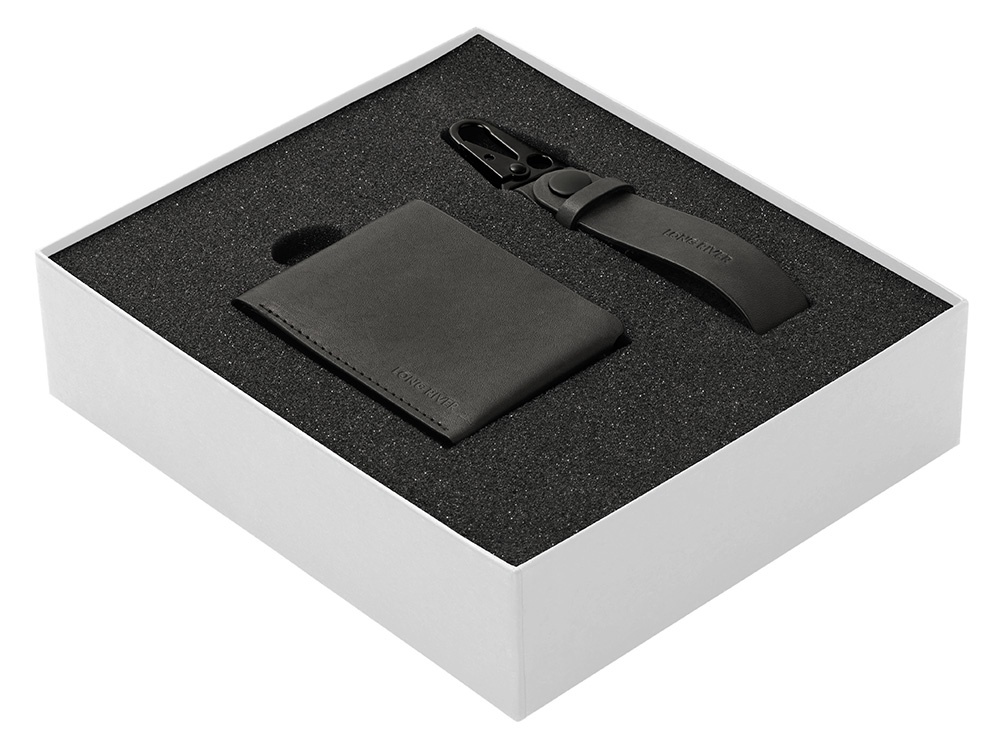 Подарочный набор Long River: кошелек, ремешок для ключей