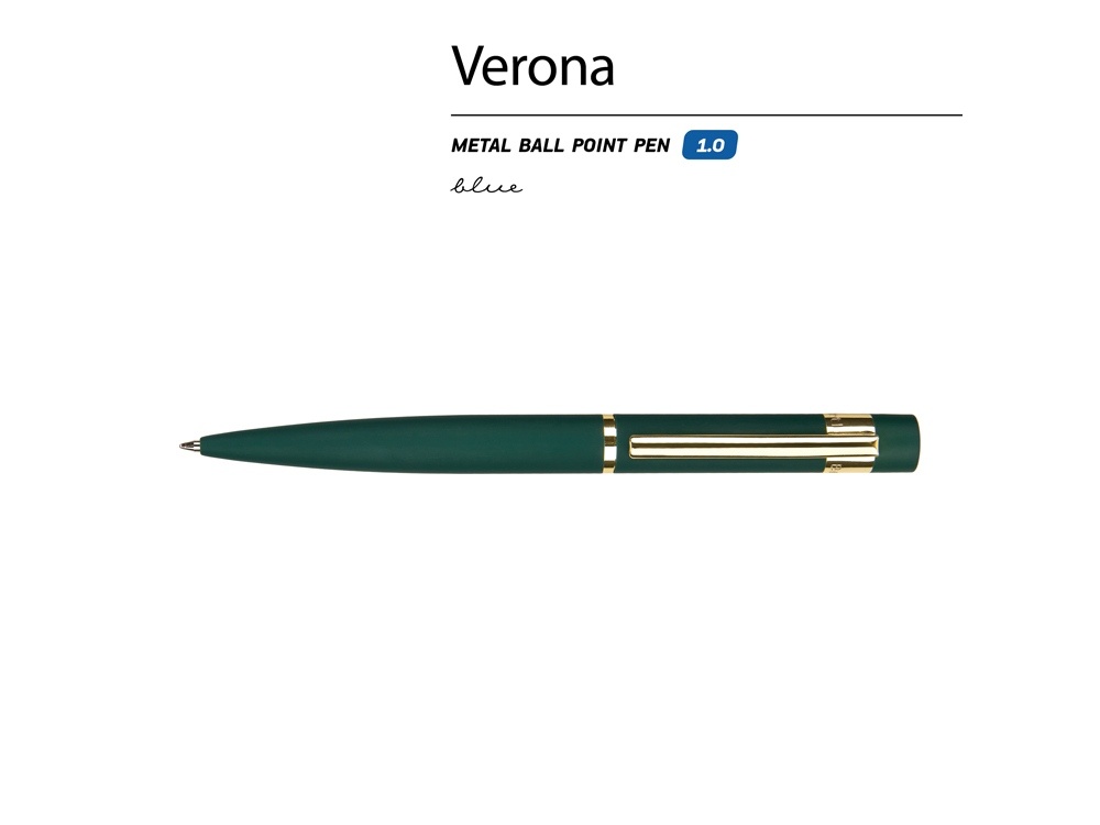 Ручка металлическая шариковая Verona