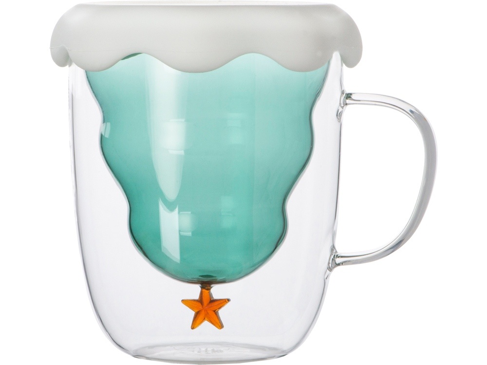 Кружка с двойными стенками с елочкой внутри Winter Wonderland