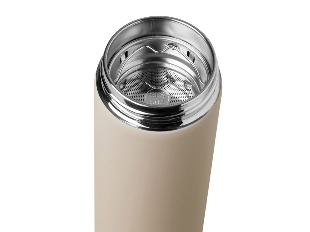 Термос Confident с покрытием soft-touch