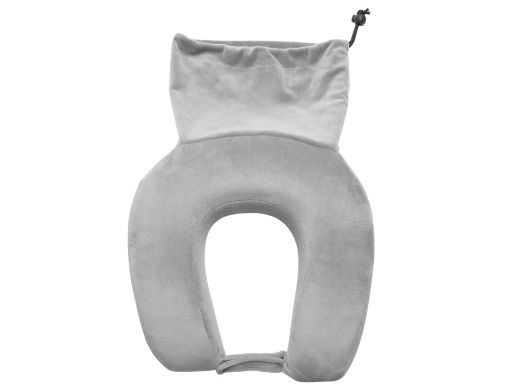 Подушка с эффектом памяти и вшитым чехлом Stash & Snooze