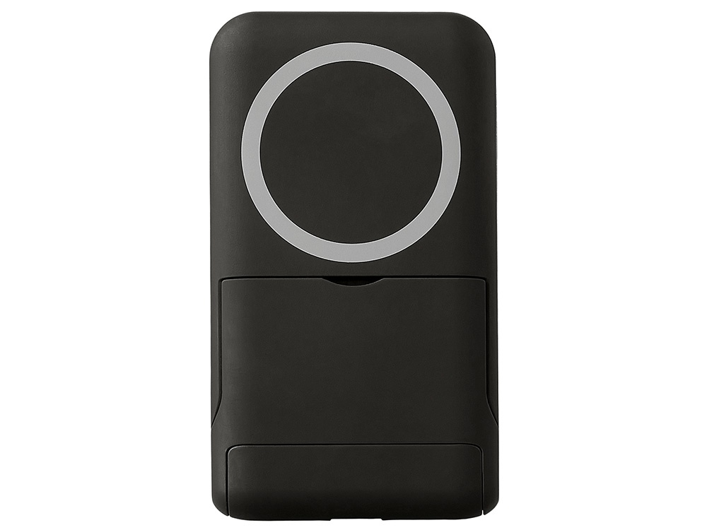 Беспроводной внешний аккумулятор с подсветкой лого и подставкой Magflash, 10000 мАч, 15 Вт