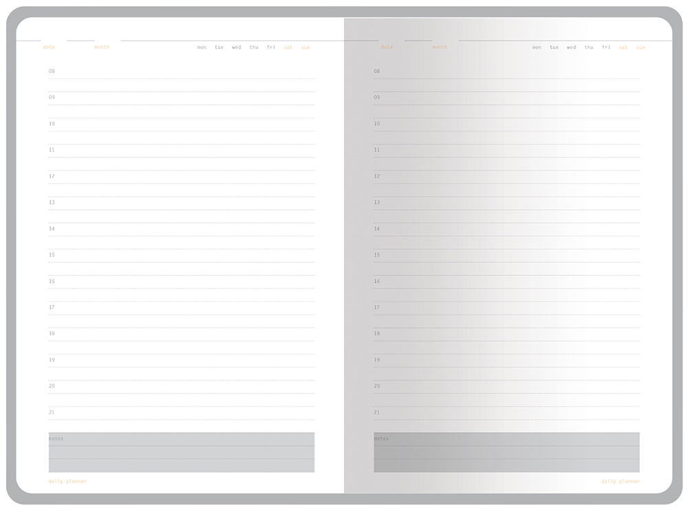 Ежедневник недатированный А5 Mercury