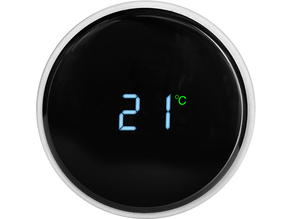 Вакуумный термос Module X с индикатором температуры и медной изоляцией, 500 мл, крафтовый тубус