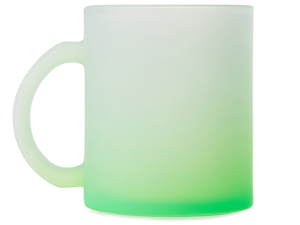 Стеклянная матовая кружка с градиентом для сублимации Омбре