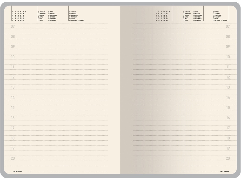 Ежедневник недатированный А5 Megapolis Color Flex