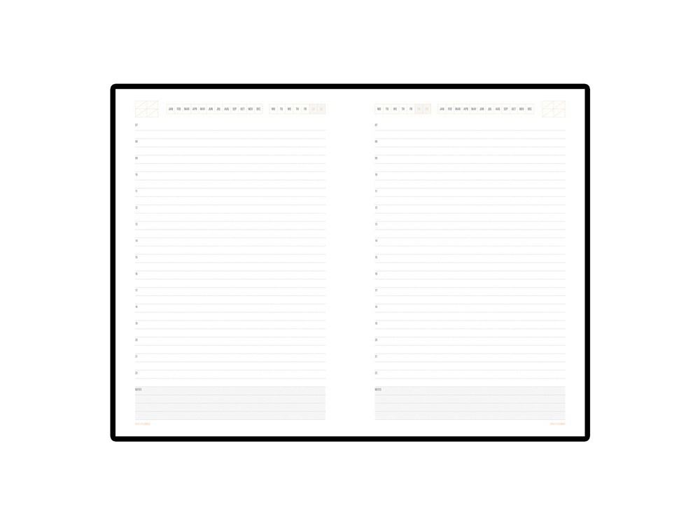 Ежедневник недатированный А5 Mercury