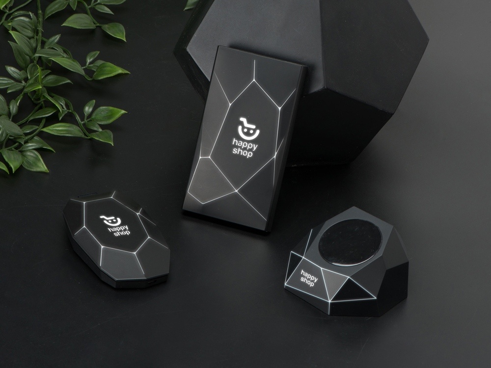 Портативное беспроводное зарядное устройство Geo Wireless, 5000 mAh