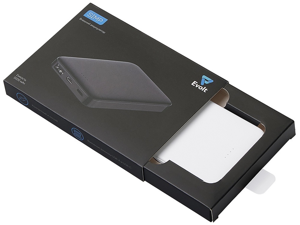 Внешний аккумулятор Simp, 5000 мАч