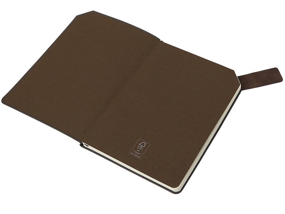 Блокнот А5 с магнитным клапаном в гибкой обложке Chaplin