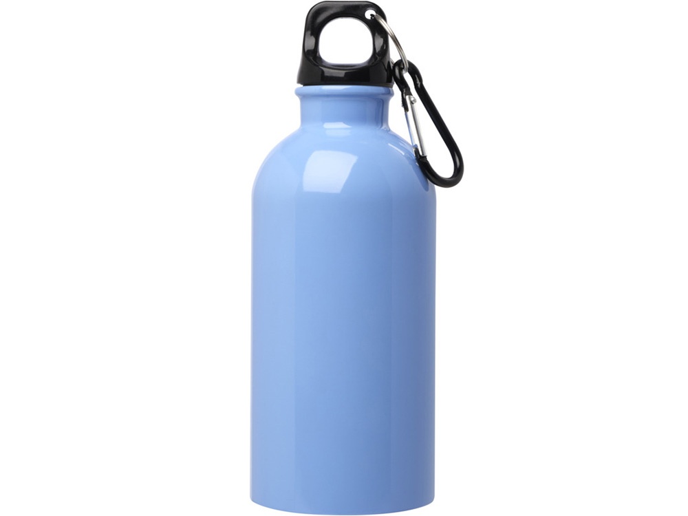 Одностенная бутылка для воды с карабином Oregon, 400 мл
