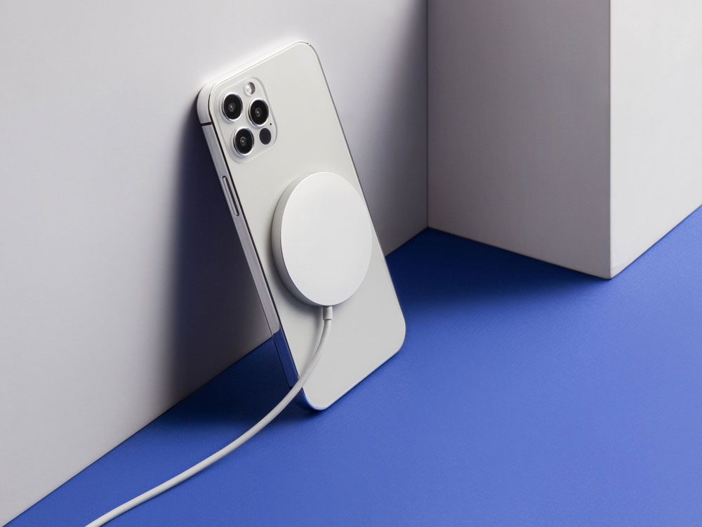 Беспроводное зарядное устройство NEO Magneto, 15 Вт (с местом для логотипов)