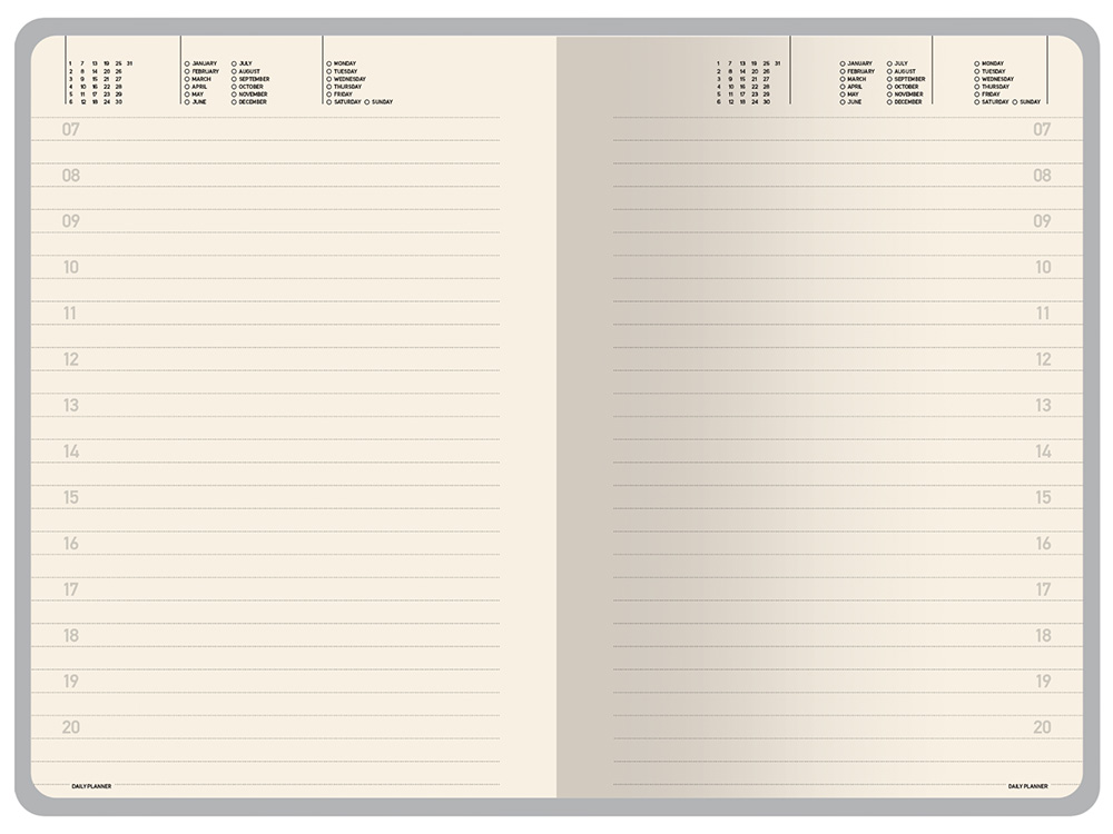 Ежедневник недатированный А5 Megapolis Color Flex New