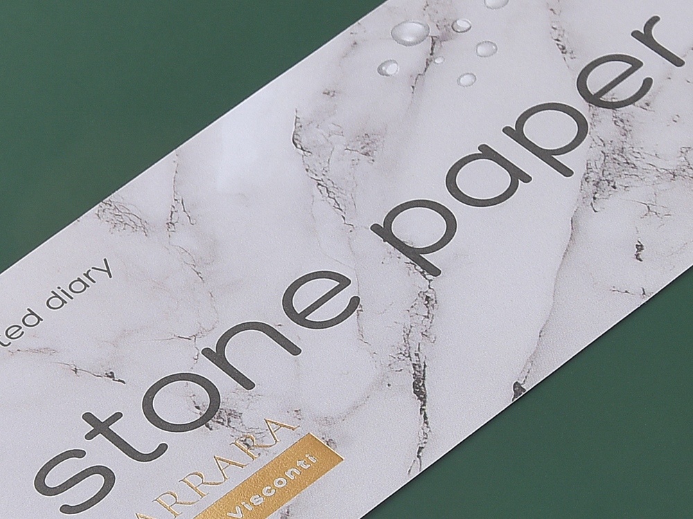 Ежедневник с каменной бумагой недатированный А5 Carrara