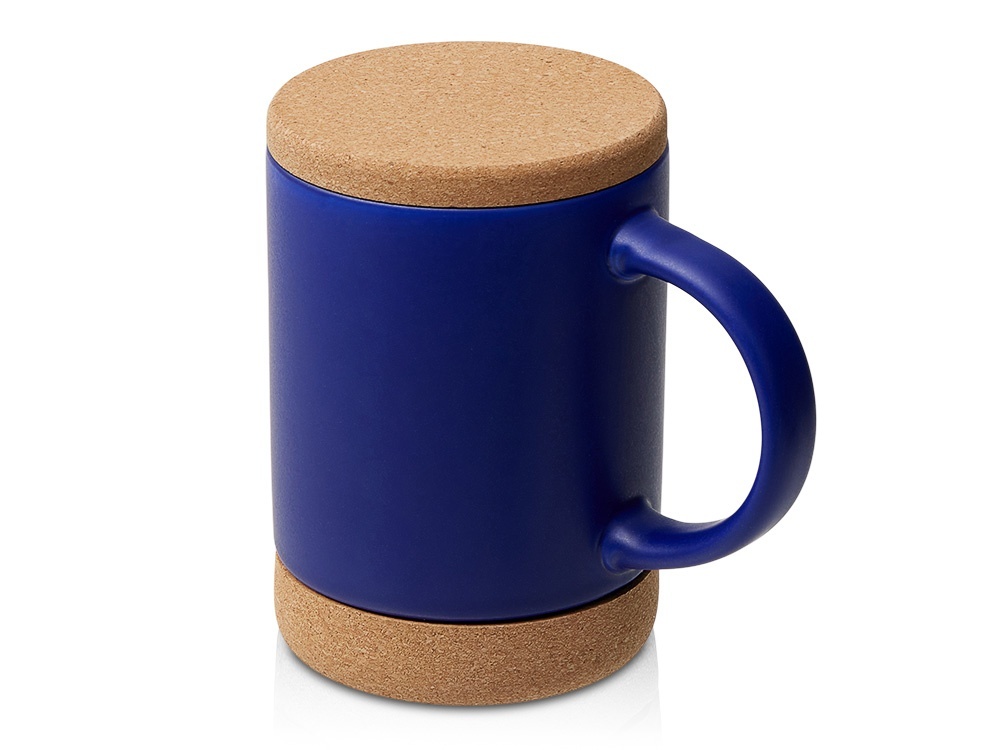 Кружка с пробковым дном и крышкой Корк & Бон