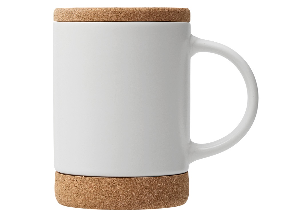 Кружка с пробковым дном и крышкой Корк & Бон